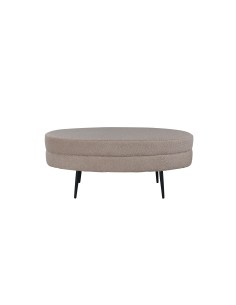 Fåtölj Otto Ottoman, 100 × 40 cm, Beige