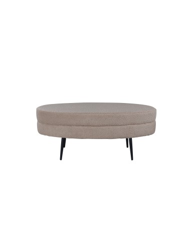 Fåtölj Otto Ottoman, 100 × 40 cm, Beige