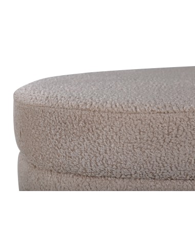 Fåtölj Otto Ottoman, 100 × 40 cm, Beige