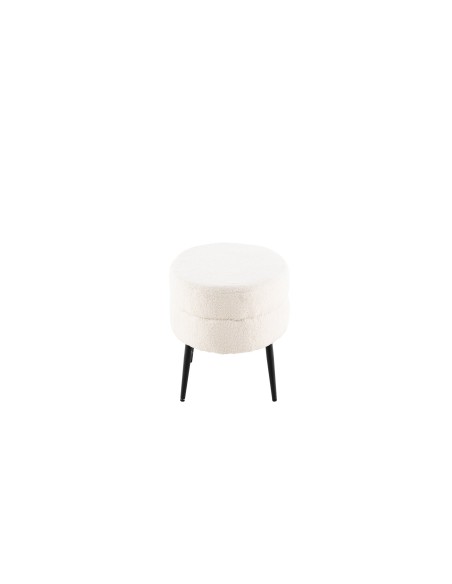 Fåtölj Otto Ottoman, 100 × 40 cm, Vit