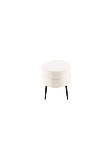 Fåtölj Otto Ottoman, 100 × 40 cm, Vit