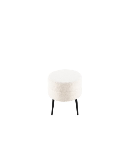 Fåtölj Otto Ottoman, 100 × 40 cm, Vit