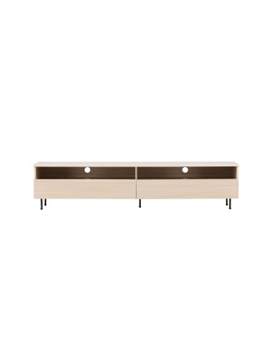 TV-bänk Navarra, 180 cm, Vitlaserad
