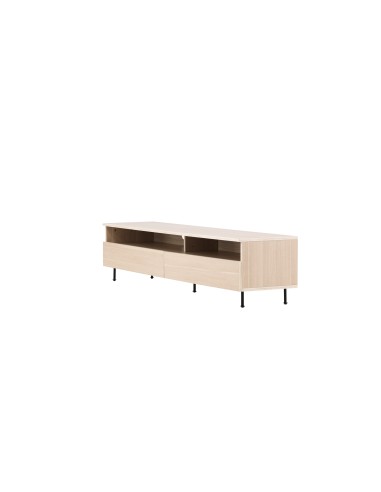 TV-bänk Navarra, 180 cm, Vitlaserad