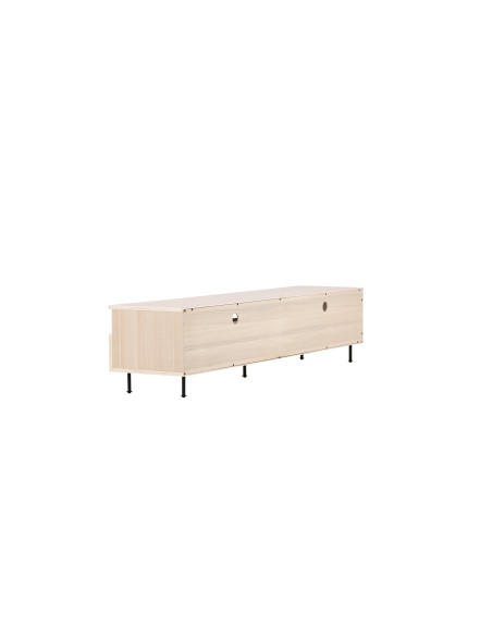 TV-bänk Navarra, 180 cm, Vitlaserad