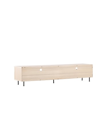 TV-bänk Navarra, 180 cm, Vitlaserad
