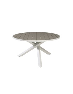 Runt matbord Parma, Ø140 cm, Vit