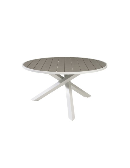Runt matbord Parma, Ø140 cm, Vit