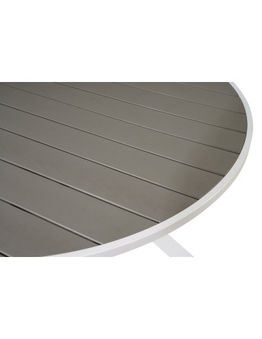 Runt matbord Parma, Ø140 cm, Vit