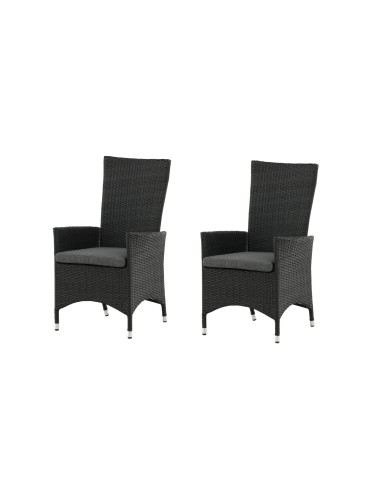 Reclinerstol Padova, Svart