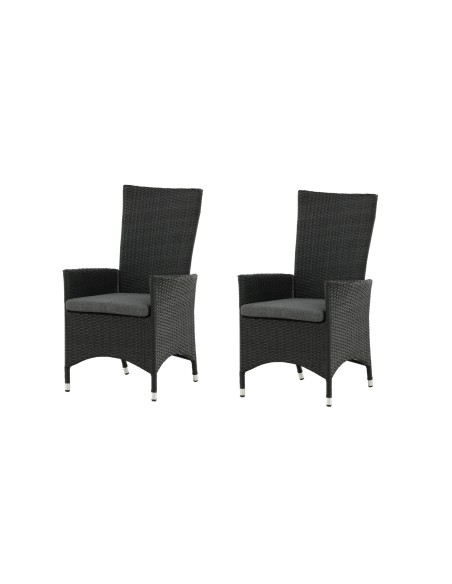 Reclinerstol Padova, Svart