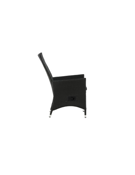 Reclinerstol Padova, Svart