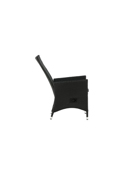 Reclinerstol Padova, Svart