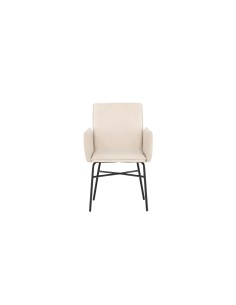 Matstol Petra, Beige/Svart