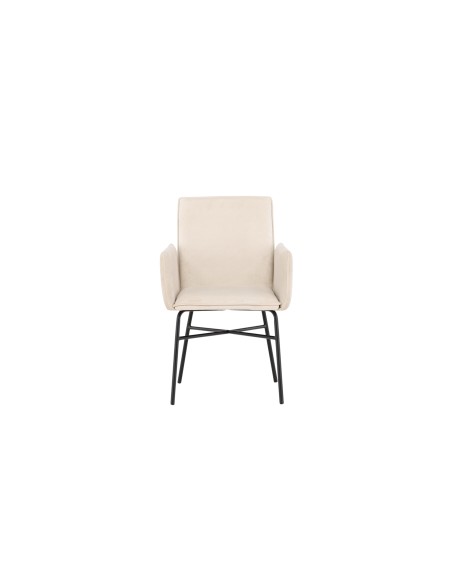 Matstol Petra, Beige/Svart