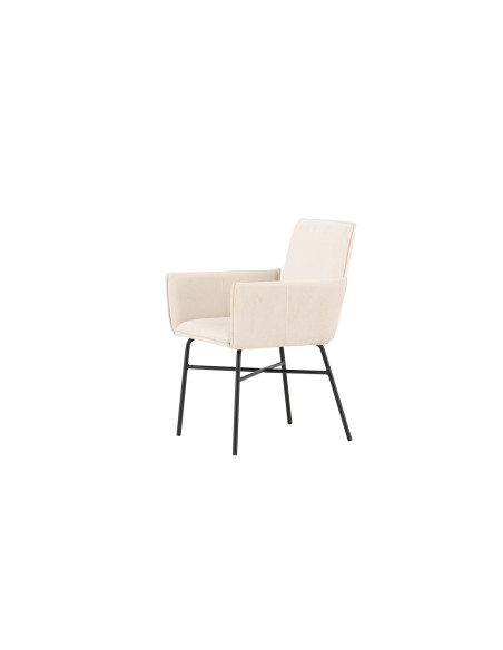 Matstol Petra, Beige/Svart