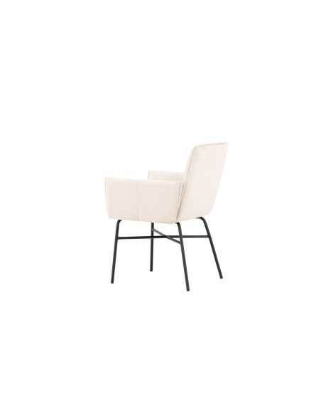 Matstol Petra, Beige/Svart