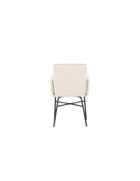 Matstol Petra, Beige/Svart