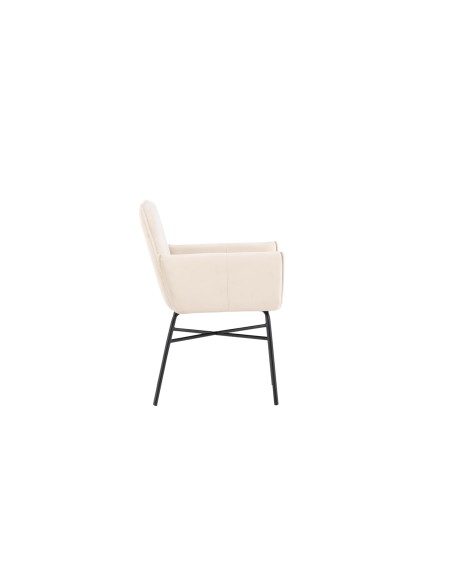 Matstol Petra, Beige/Svart