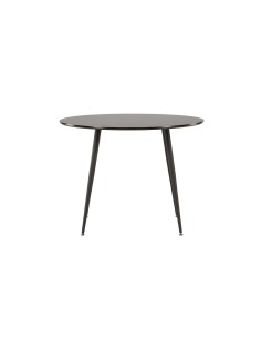 Runt matbord Plaza, Ø100 cm, Svart