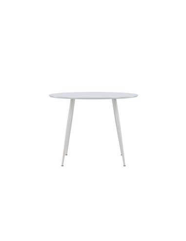 Runt matbord Plaza, Ø100 cm, Grå
