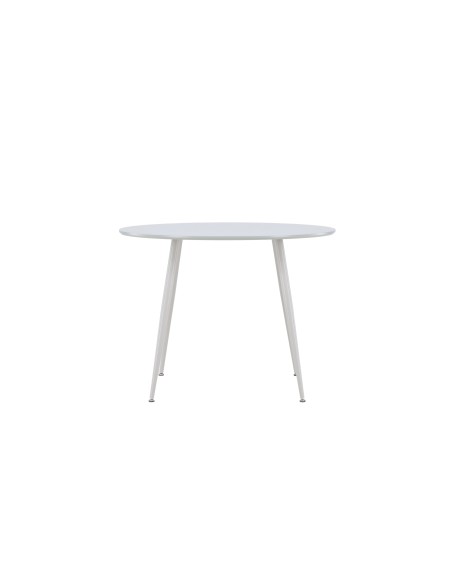 Runt matbord Plaza, Ø100 cm, Grå