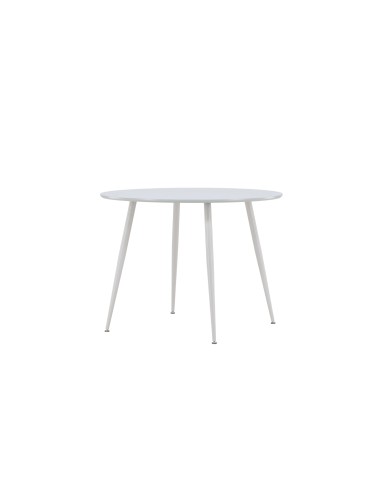 Runt matbord Plaza, Ø100 cm, Grå