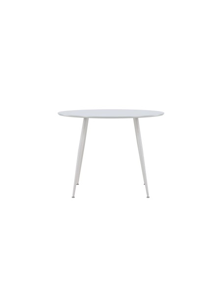 Runt matbord Plaza, Ø100 cm, Grå