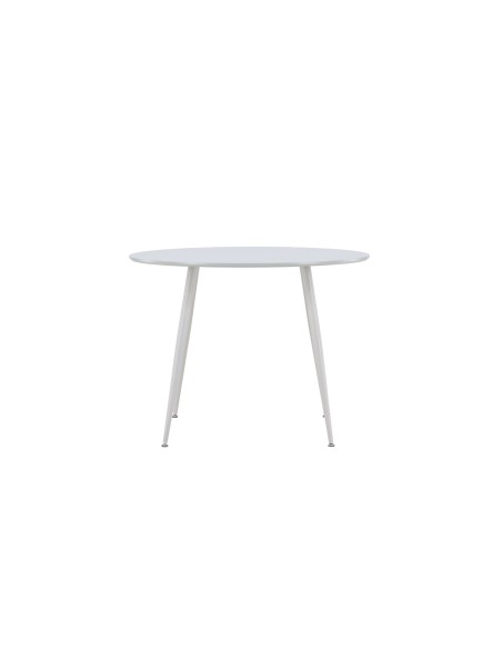 Runt matbord Plaza, Ø100 cm, Grå