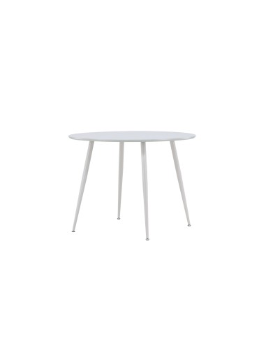 Runt matbord Plaza, Ø100 cm, Grå