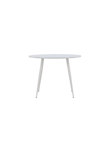 Runt matbord Plaza, Ø100 cm, Grå