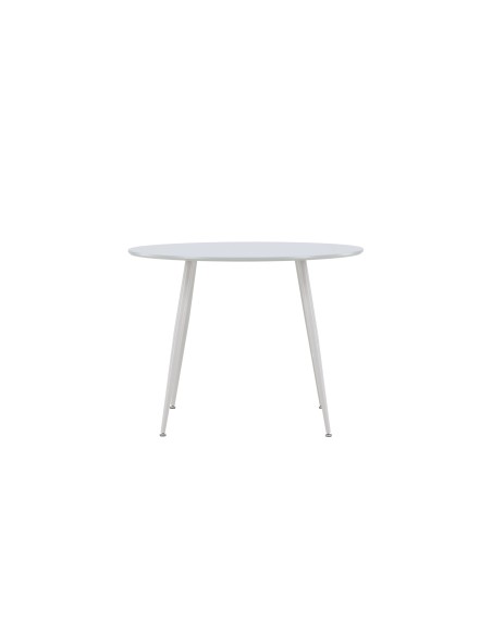 Runt matbord Plaza, Ø100 cm, Grå