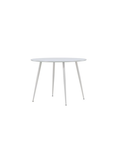 Runt matbord Plaza, Ø100 cm, Grå