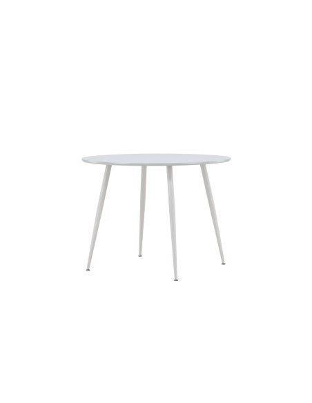 Runt matbord Plaza, Ø100 cm, Grå