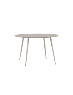 Runt matbord Plaza, Ø120 cm, Beige 2