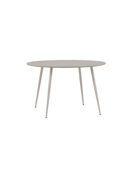 Runt matbord Plaza, Ø120 cm, Beige
