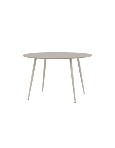 Runt matbord Plaza, Ø120 cm, Beige