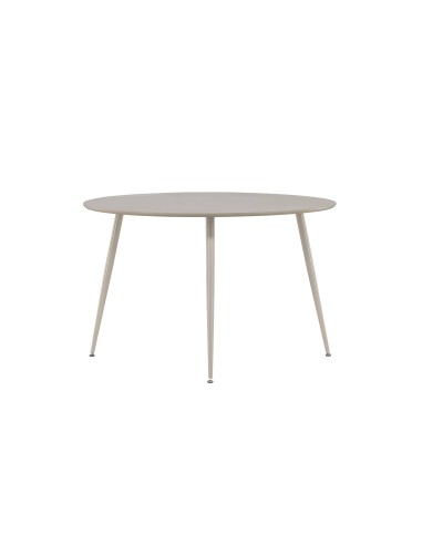 Runt matbord Plaza, Ø120 cm, Beige