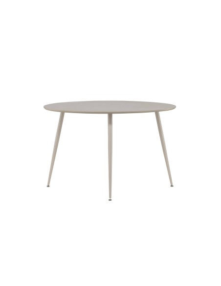 Runt matbord Plaza, Ø120 cm, Beige