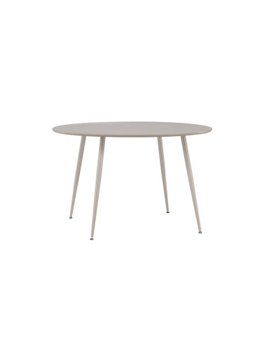 Runt matbord Plaza, Ø120 cm, Beige