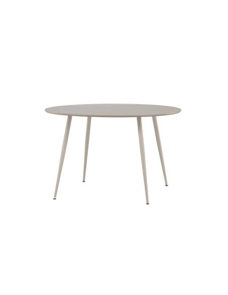 Runt matbord Plaza, Ø120 cm, Beige
