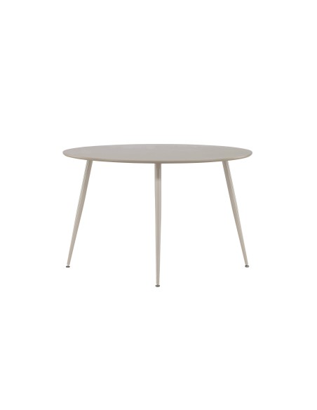 Runt matbord Plaza, Ø120 cm, Beige