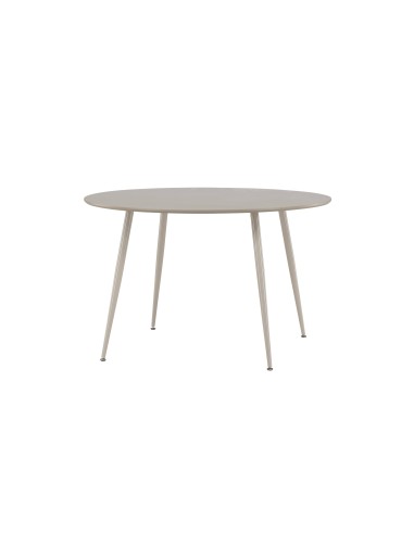 Runt matbord Plaza, Ø120 cm, Beige
