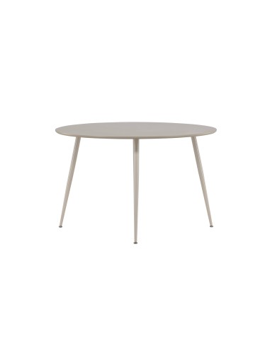 Runt matbord Plaza, Ø120 cm, Beige