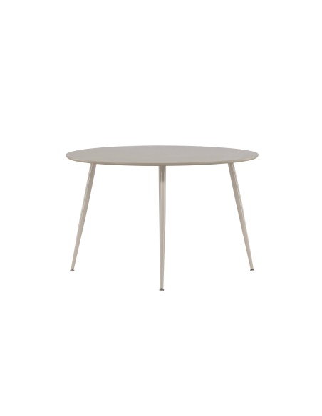 Runt matbord Plaza, Ø120 cm, Beige