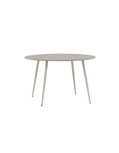 Runt matbord Plaza, Ø120 cm, Beige