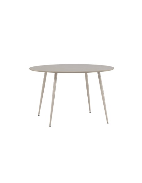 Runt matbord Plaza, Ø120 cm, Beige