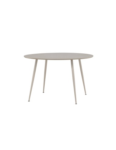 Runt matbord Plaza, Ø120 cm, Beige