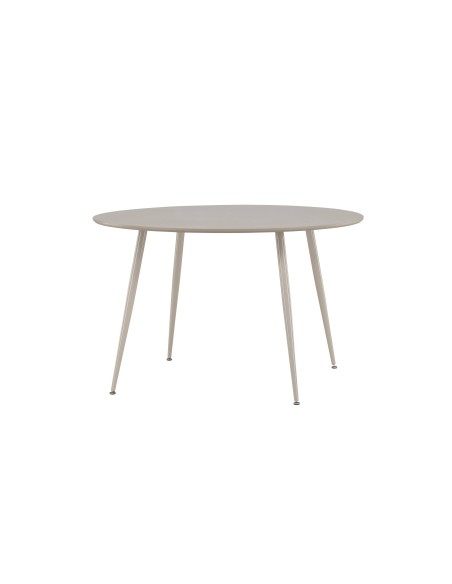 Runt matbord Plaza, Ø120 cm, Beige