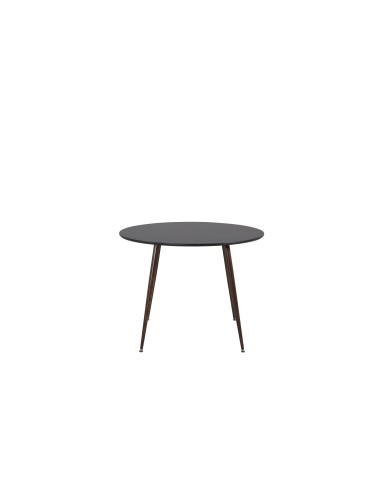 Runt matbord Plaza, Ø100 cm, Svart